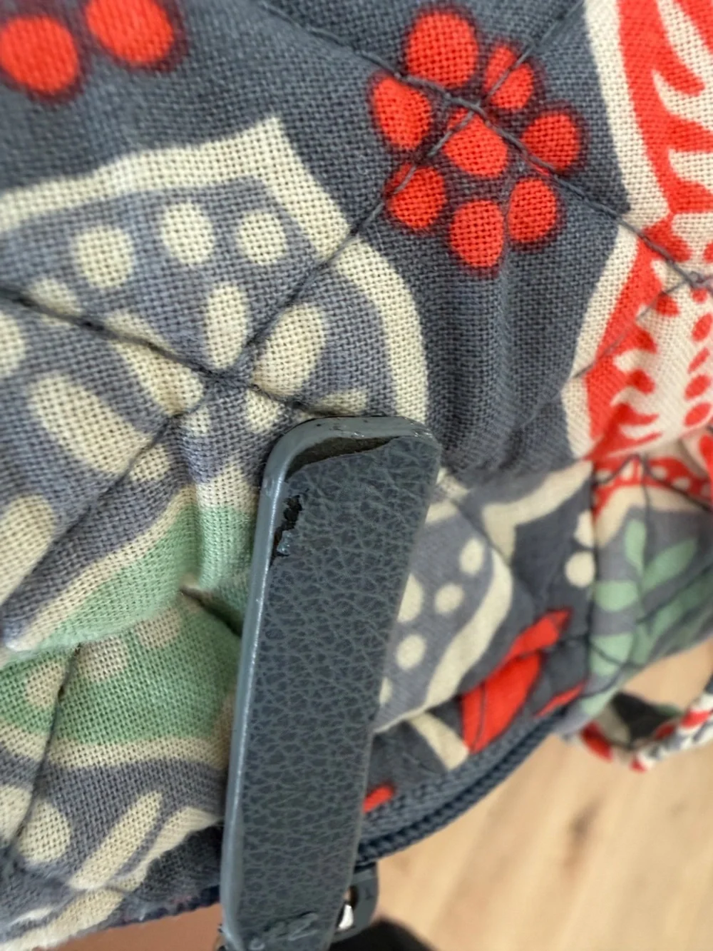 Vera Bradley Nomadic Floral Cosmetic Zip Bag